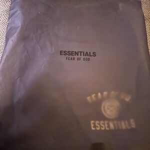 Fear of God Essentials Black Sweatpants